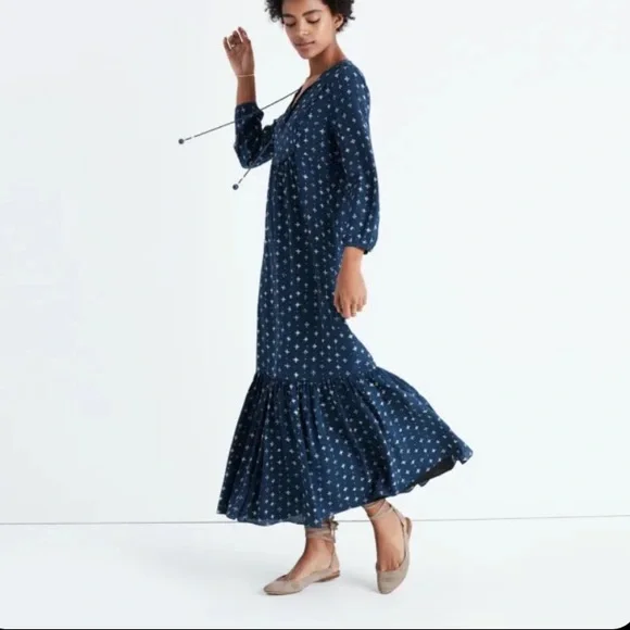 madewell silk maxi dress Long Satin Dresses